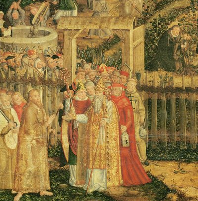 The Vineyard of the Lord (detail) by Lucas Cranach the Younger
